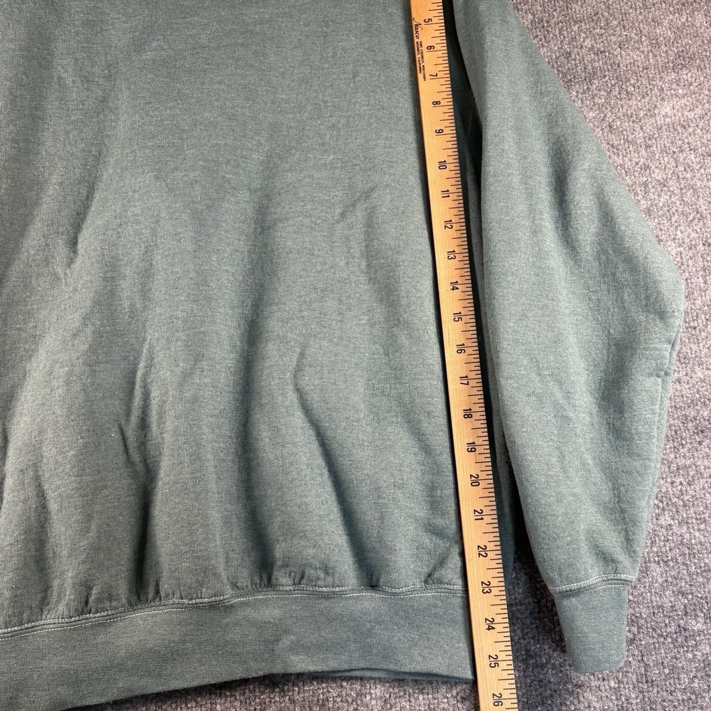 Renewal Lake Tahoe California Embroidered Crewneck Sweatshirt Green M/L - Picture 6 of 7